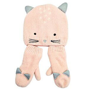 NWT Cozy Kids Matching Beanie & Gloves  Gift Set